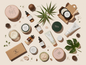 Authentic eco-friendly cosmetics