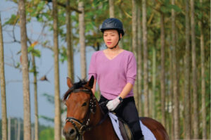 Horse riding hobby