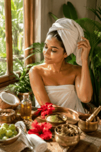 Ayurvedic Hair Oil Wrap