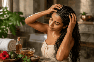 Ayurvedic Hair Oil Wrap