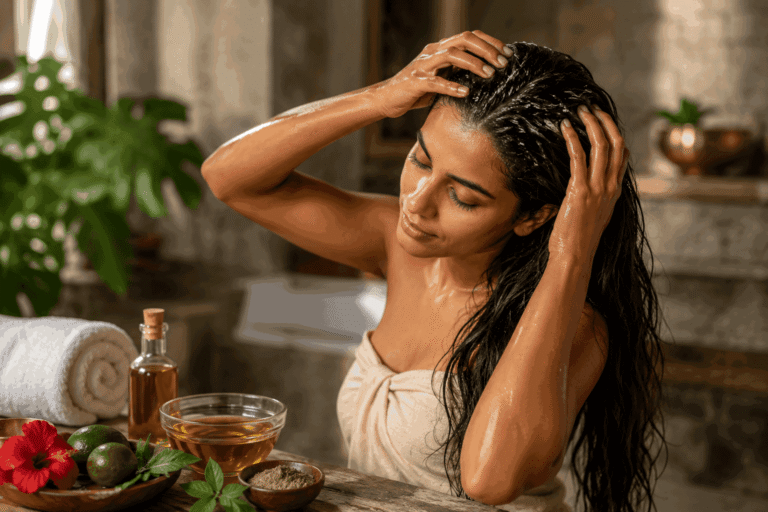 Ayurvedic Hair Oil Wrap